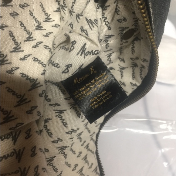 NWT Mona B Ash Fold-Over Convertible Purse - Picture 4 of 5